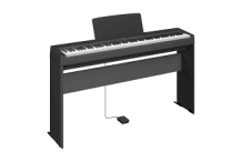 YAMAHA P-143 PORTABLE DIGITAL PIANO WITH WOODEN STAND